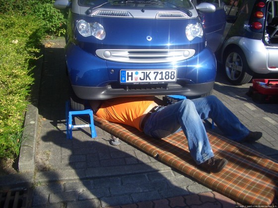 2007-09-22 smart & Altwarmbüchener Customer